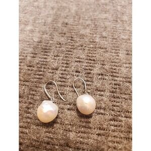 Sterling Silver Earrings 925  Honora Fresh Water Pearls